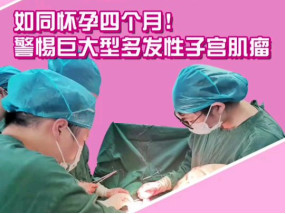 许昌玛丽医院成功实施一例大型子宫肌瘤剔除手术